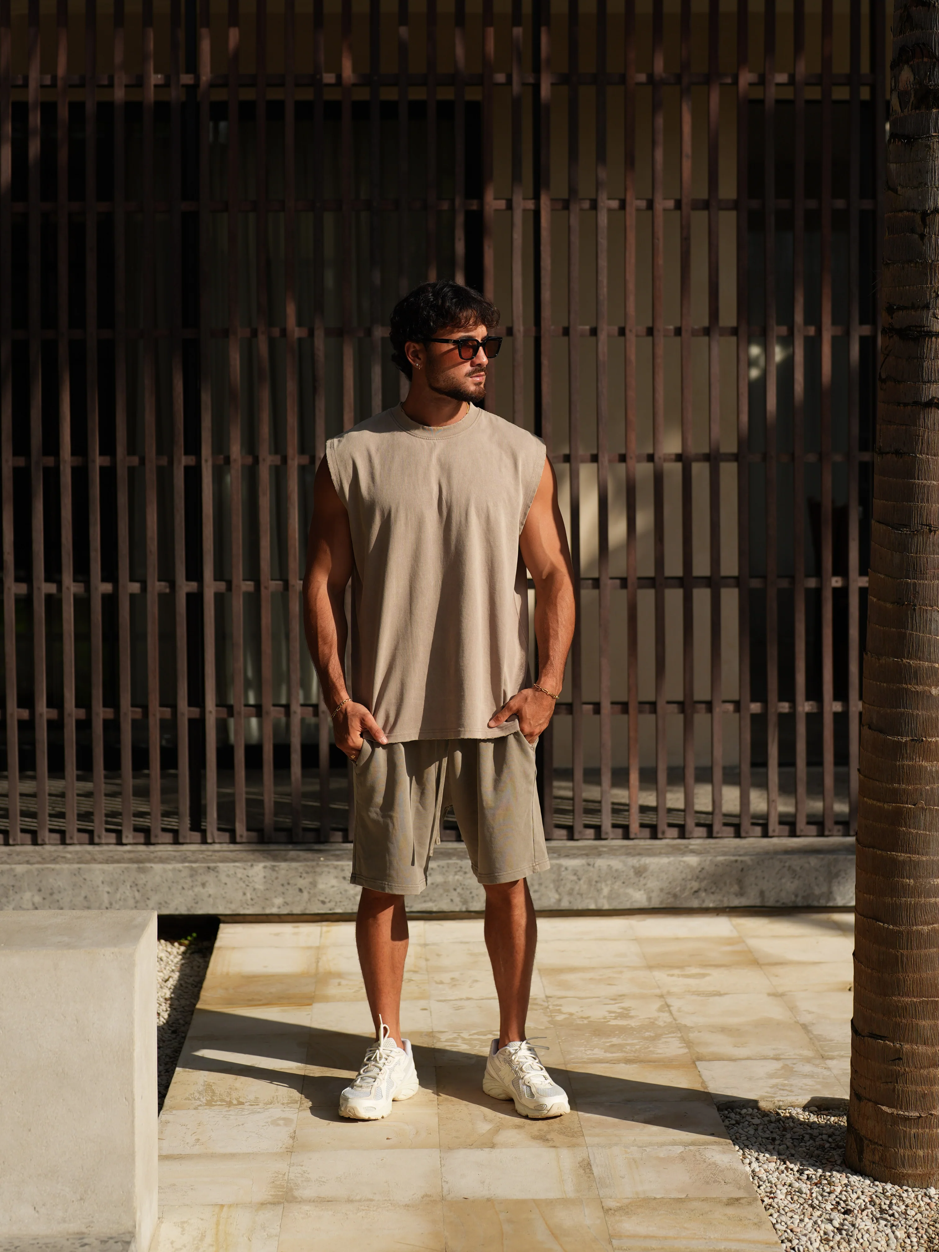 Niro Tank - Washed Taupe - Image 2