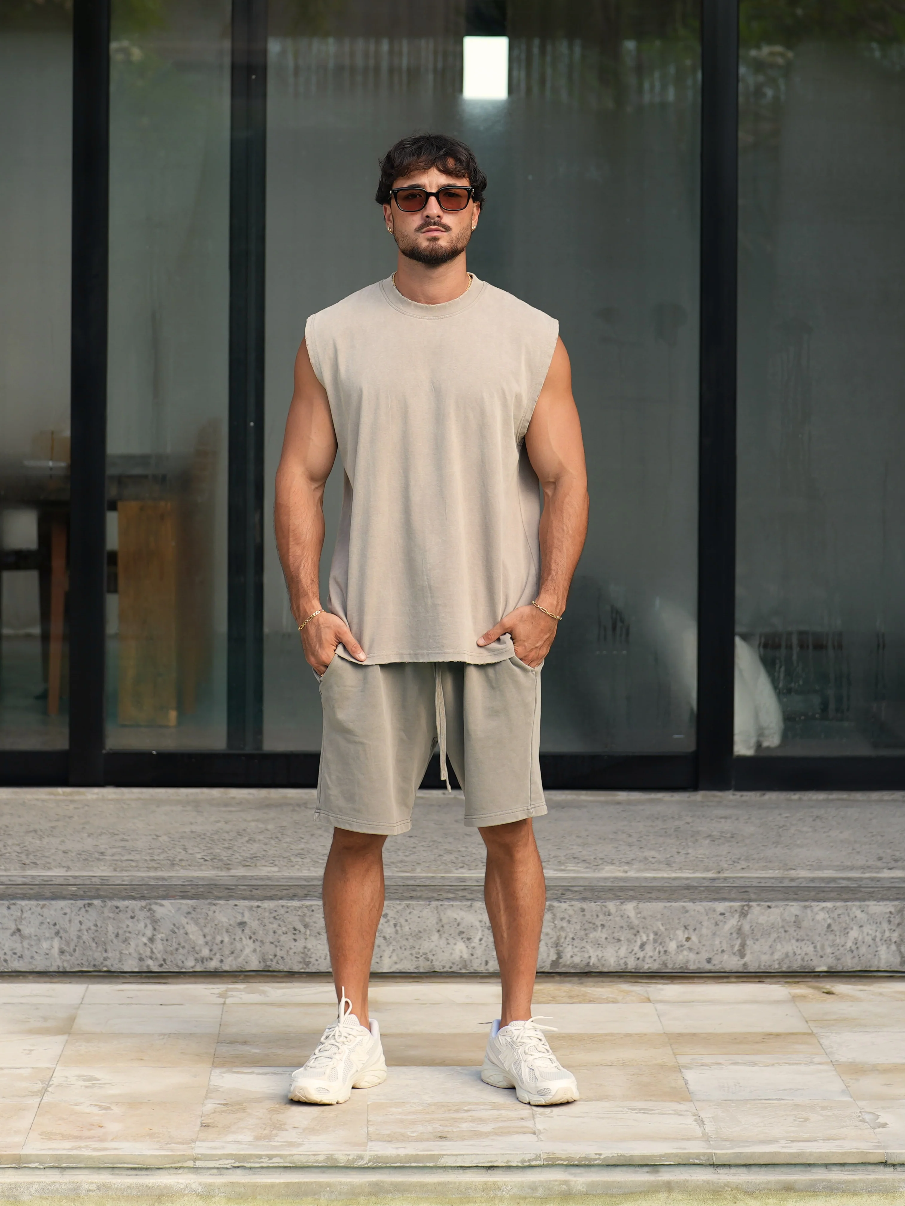 Niro Tank - Washed Taupe - Image 6